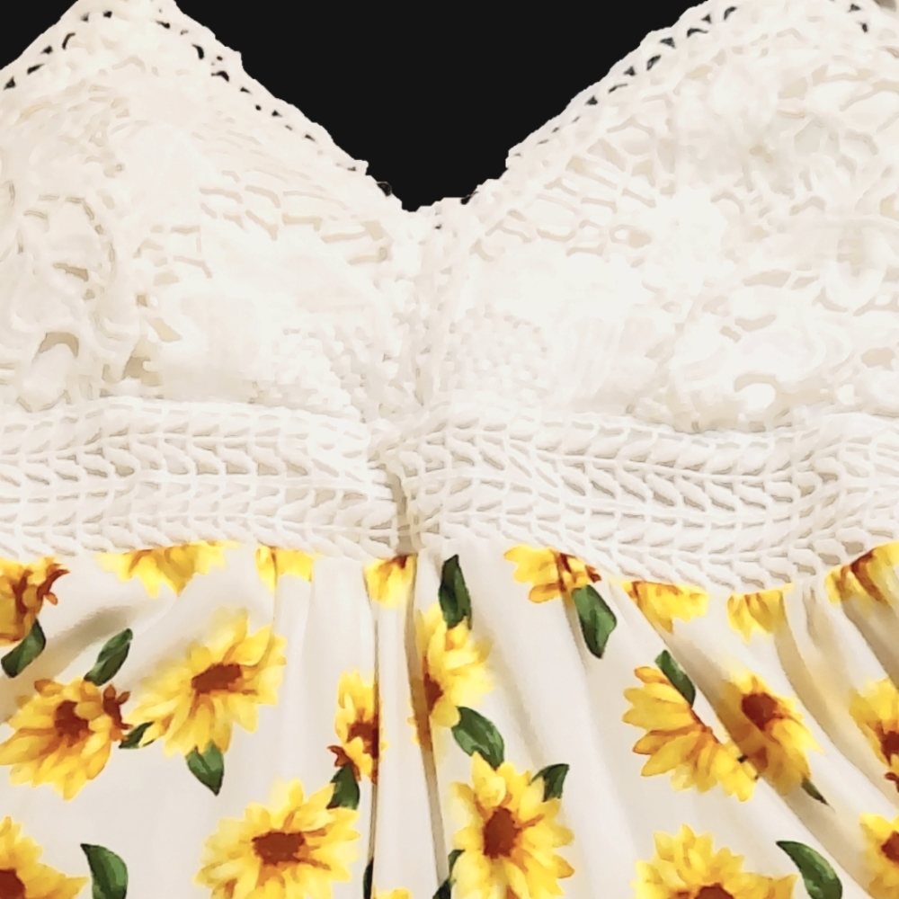 Sunflower Strap Top XS (Could Fit As Small)